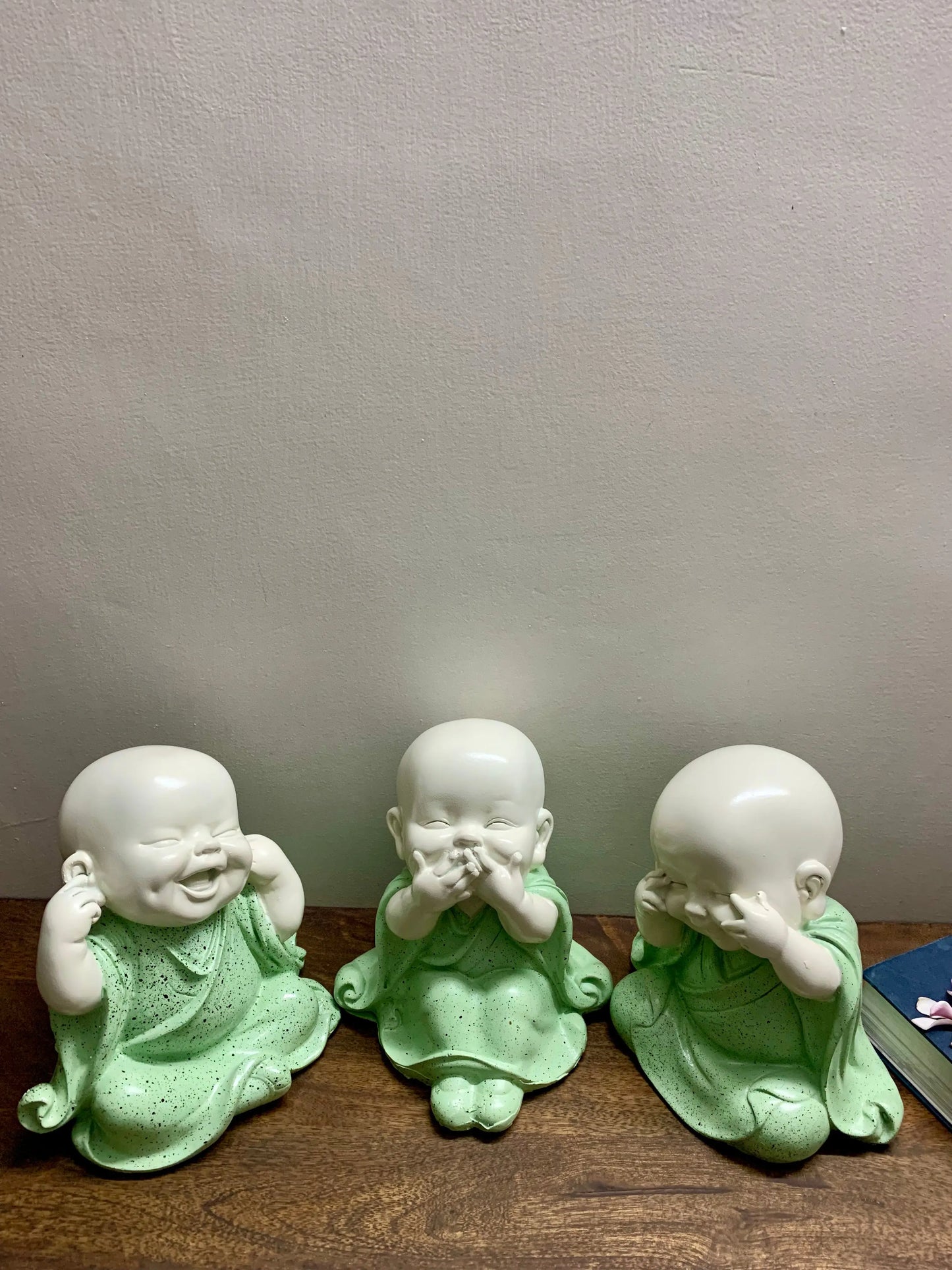 home decor Buddha monk idols