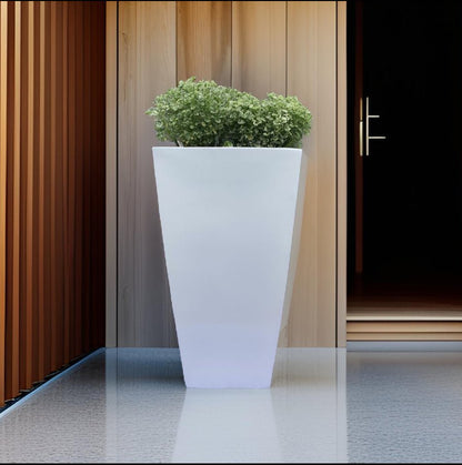 Buy Trapezoid medium and tall planters for indoor and outdoor use online. - The Plant Shop